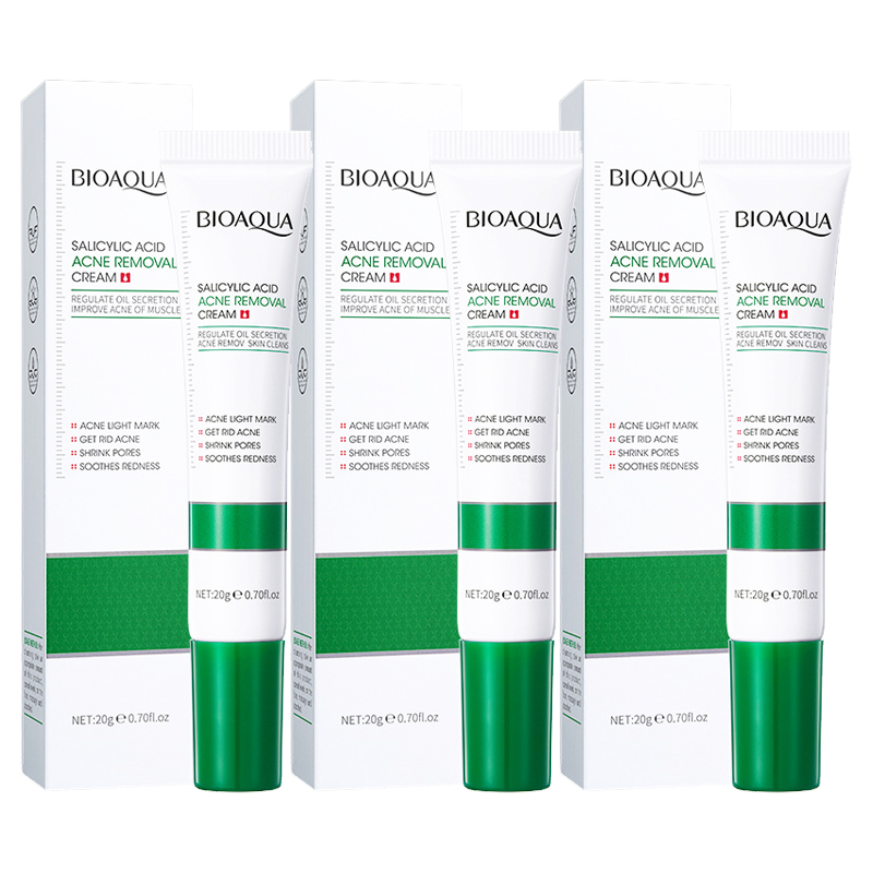 Skincare Salicylic Acid - 1/2/3pcs BIOAQUA 살리실산 페이스 크림 여드름