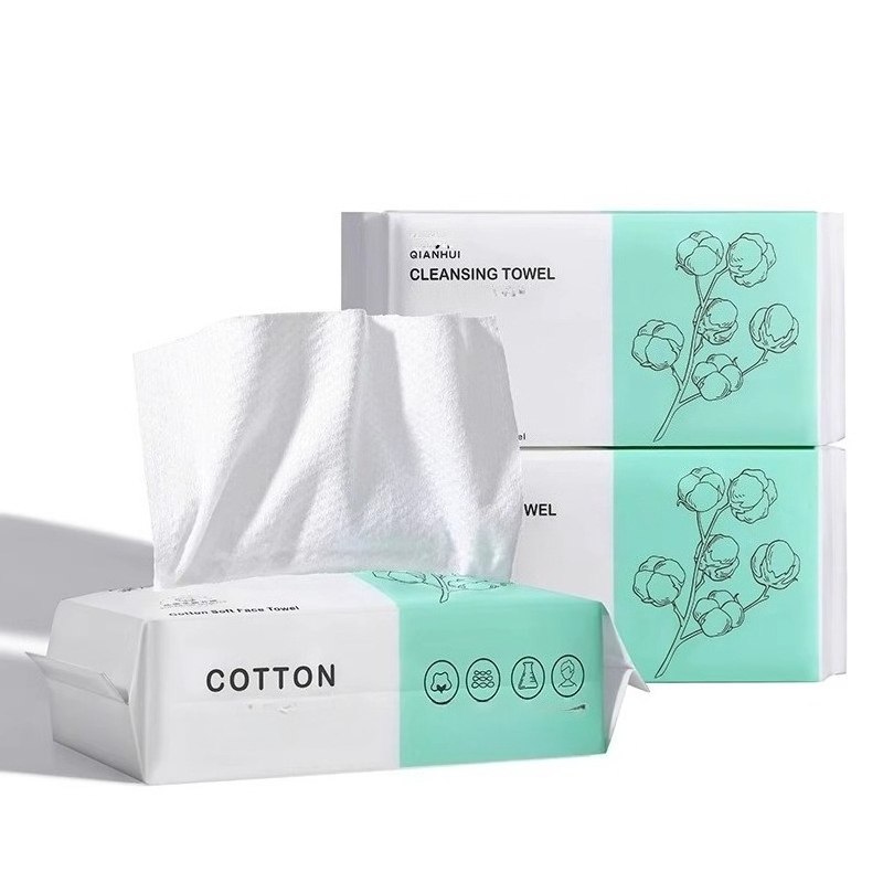 일회용 두꺼운 순면 페이스 타올 부드러운 당김식 디자인 - Skincare Gentle 리뷰 및 가격